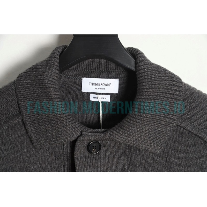 Thom Browne - 23FW Long Wool Jacket