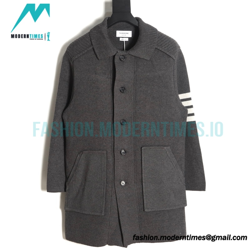 Thom Browne - 23FW Long Wool Jacket