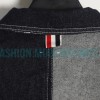 Thom Browne - Multi-patchwork Single-breasted Denim Jacket
