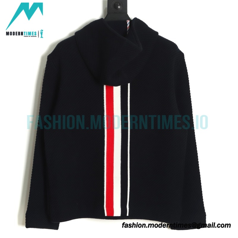 Thom Browne - 22FW Horn Button Hooded Jacket 