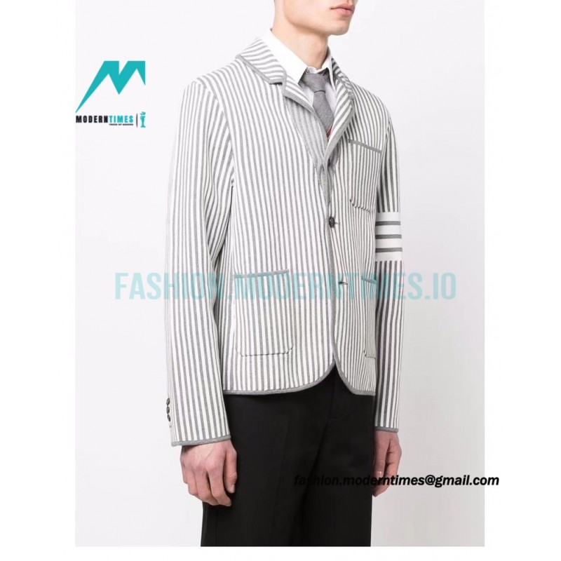 Thom Browne - 22FW Striped Suit Jacket