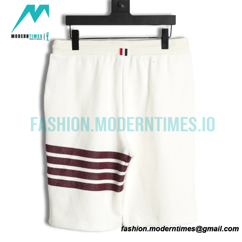 Thomas Browne - Knitted four-bar Shorts Pants