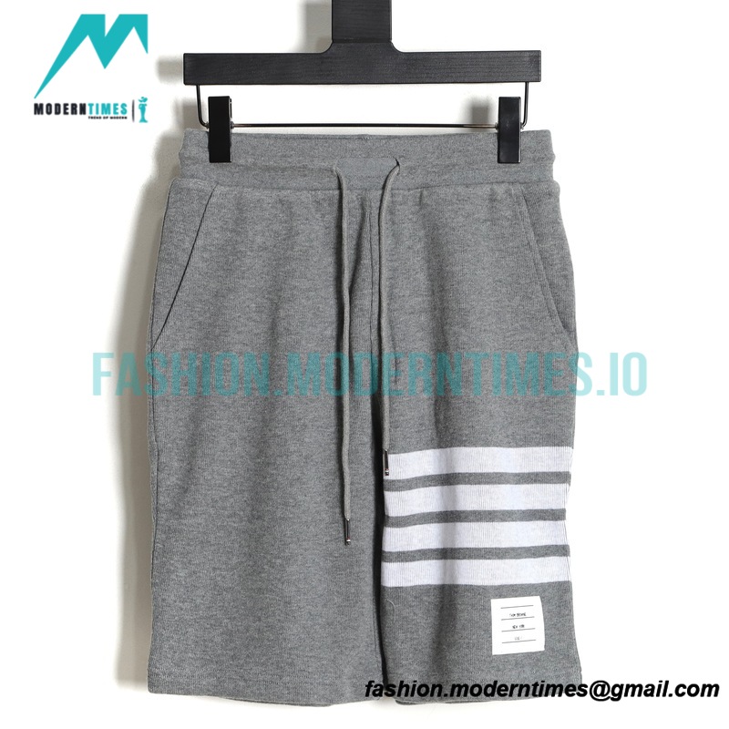 Thomas Browne - Knitted four-bar Shorts Pants