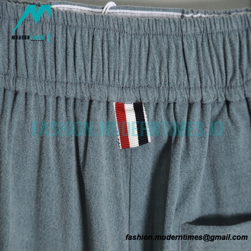 Thom Browne - 23SS Flannel Teal Shorts Pants