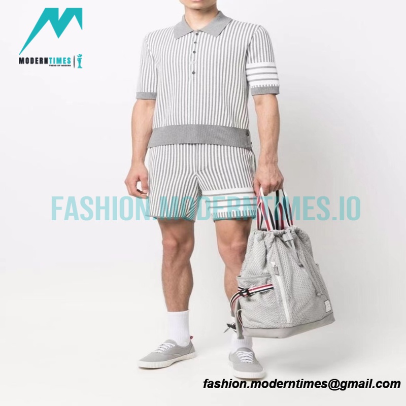 Thom Browne - 22ss Striped Shorts Pants