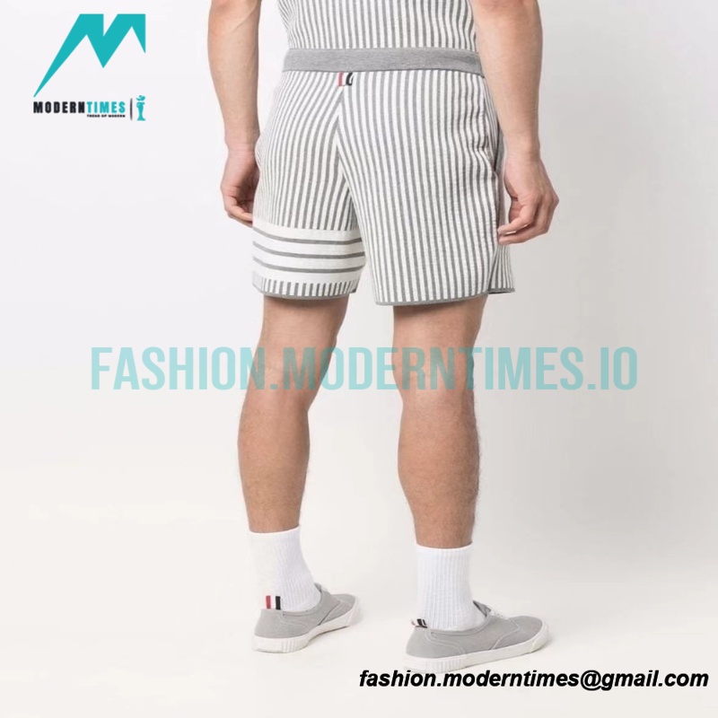 Thom Browne - 22ss Striped Shorts Pants