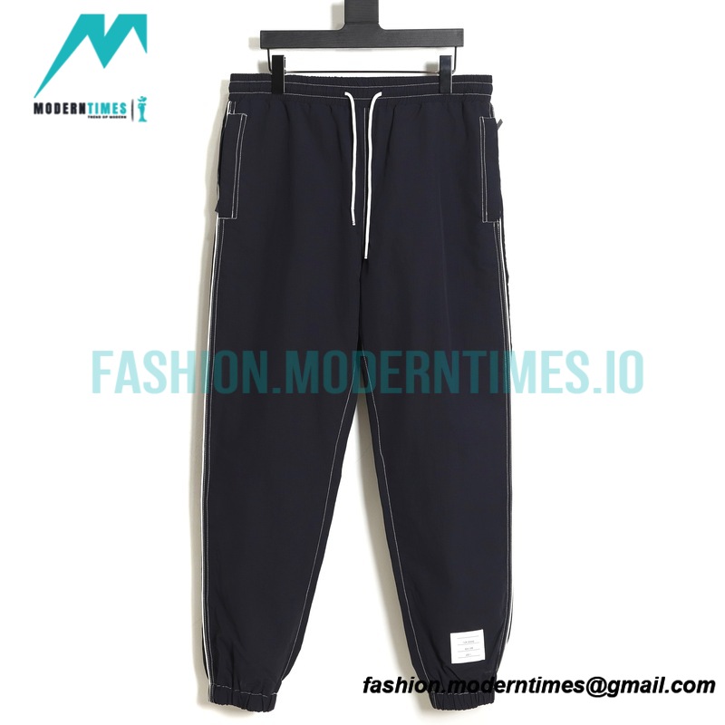 Thom Browne - Lines Nylon Woven Trench Sport Pants