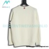  Thom Browne - 23SS Four-stripe Color-matching Pullover Long-sleeved Crewneck Sweater