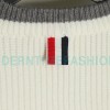  Thom Browne - 23SS Four-stripe Color-matching Pullover Long-sleeved Crewneck Sweater