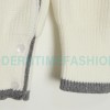  Thom Browne - 23SS Four-stripe Color-matching Pullover Long-sleeved Crewneck Sweater
