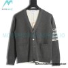 Thom Browne - 23FW Check Dachshund Cardigan Sweater
