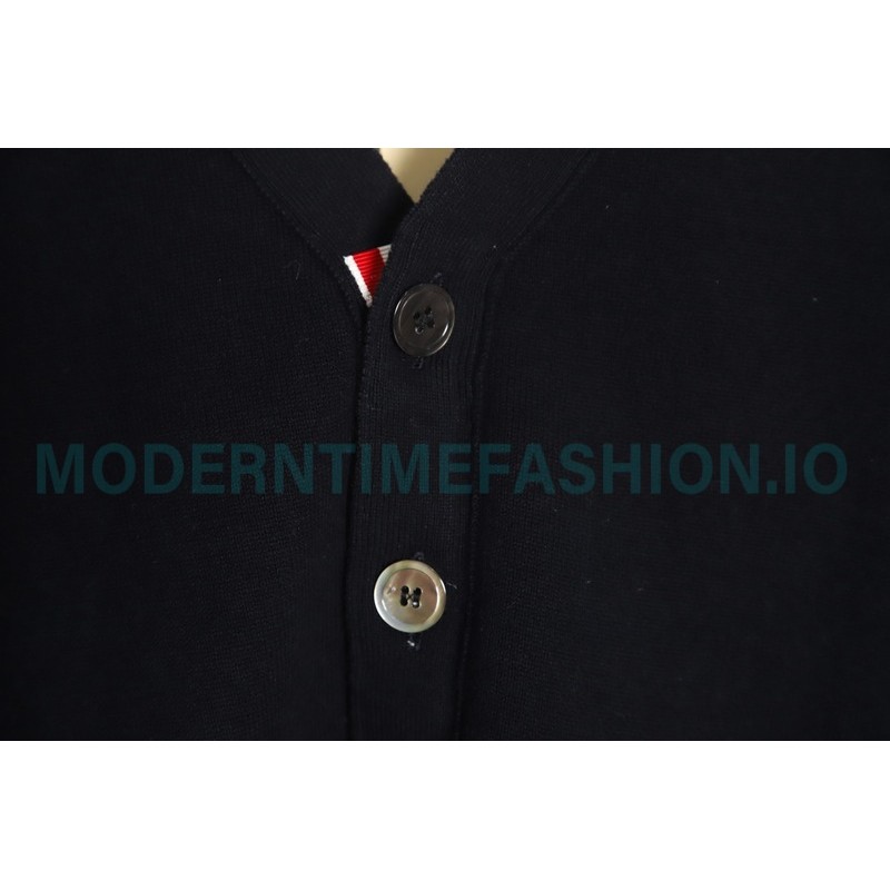 Thom Browne - 23FW Check Dachshund Cardigan Sweater
