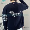 Thom Browne - 23FW Check Dachshund Cardigan Sweater