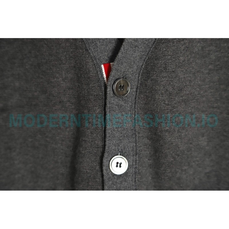 Thom Browne - 23FW Check Dachshund Cardigan Sweater