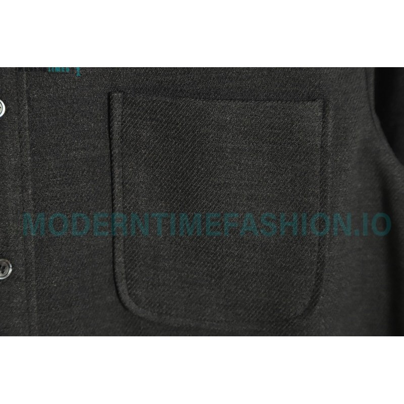 Thom Browne - 23 New Patchwork Wool Shirt Jacket