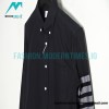 Thom Browne - Classic Four-bar Flannel Shirt