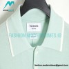 Thom Browne - 23SS Mulberry Silk Striped Polo Short-sleeved T-shirt