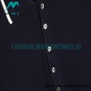 Thom Browne - 23SS Mulberry Silk Striped Polo Short-sleeved T-shirt