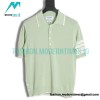 Thom Browne - 23SS Mulberry Silk Striped Polo Short-sleeved T-shirt