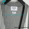 Thom Browne - 22ss Striped Short-sleeved Cardigan Sweatershirts