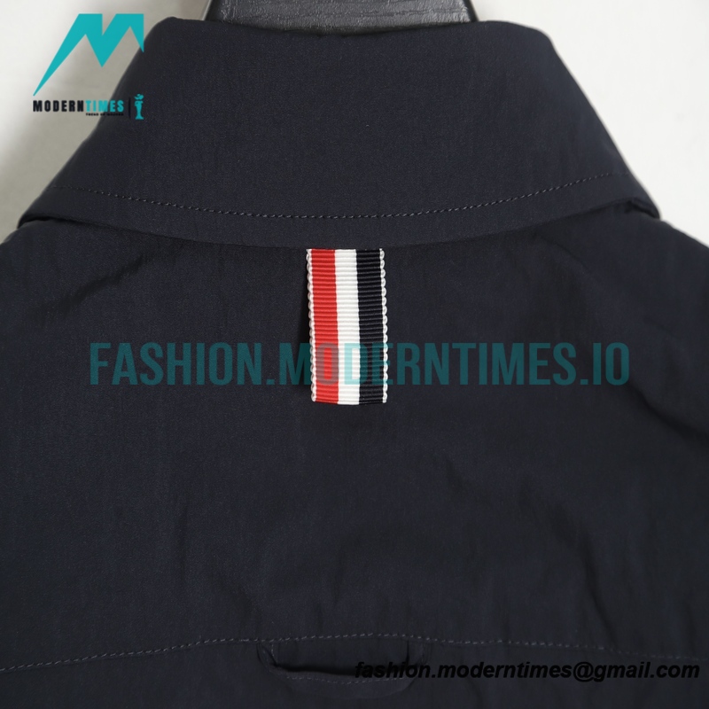 Thom Browne - Long-sleeved Three-color Shirt