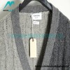 Thom Browne - 21FW Heavy Knit Cardigan Sweatershirt
