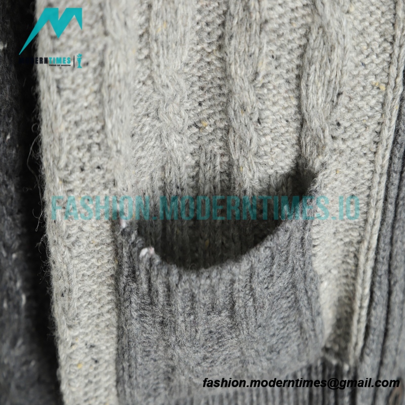 Thom Browne - 21FW Heavy Knit Cardigan Sweatershirt