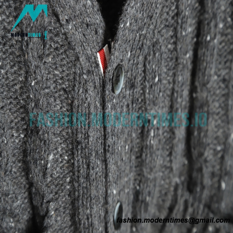 Thom Browne - 21FW Heavy Knit Cardigan Sweatershirt