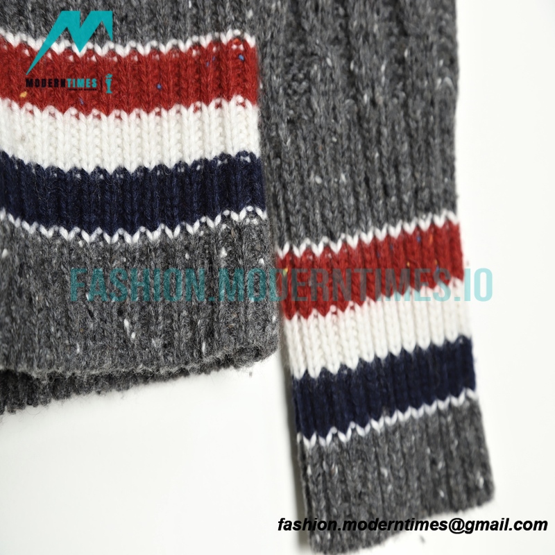 Thom Browne - 21FW Heavy Knit Cardigan Sweatershirt