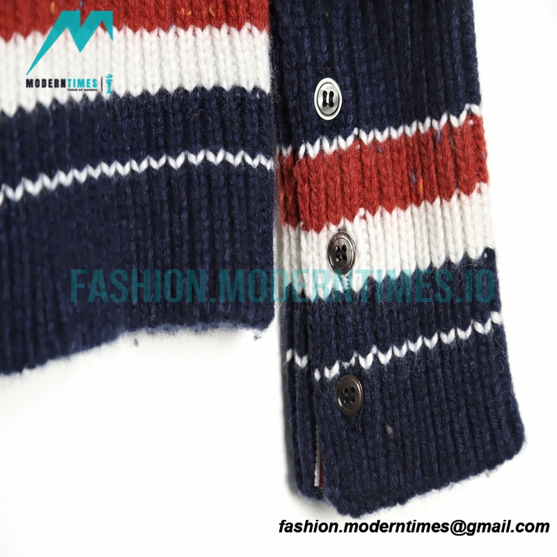 Thom Browne - 21FW Heavy Knit Cardigan Sweatershirt