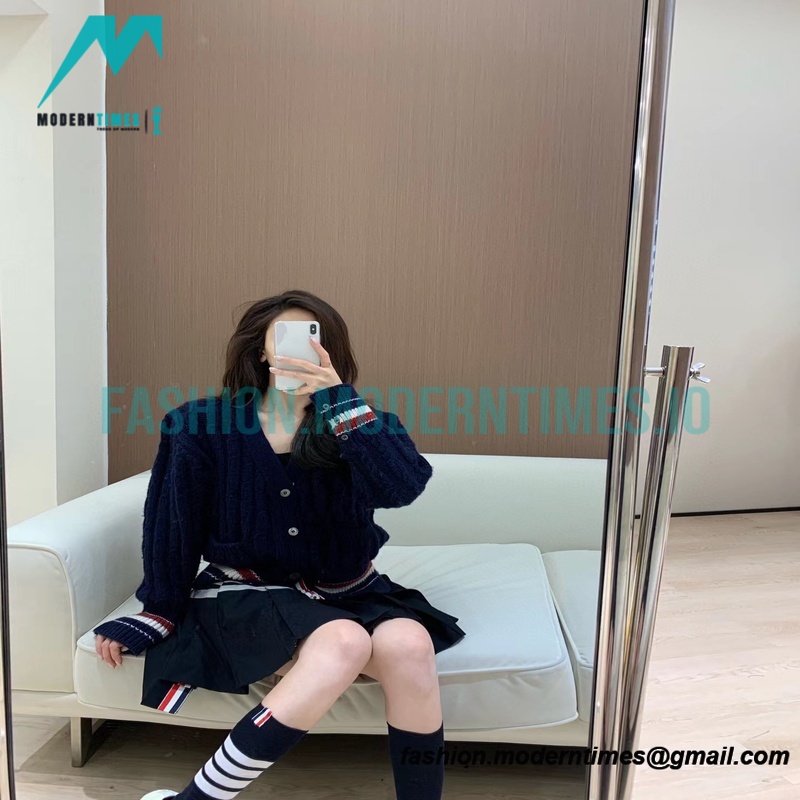 Thom Browne - 21FW Heavy Knit Cardigan Sweatershirt