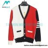 Thom Browne - 20FW Classic Four-bar With Five-button Cardigan Sweatershirt