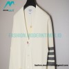 Thom Browne - 20FW Classic Four-bar With Five-button Cardigan Sweatershirt