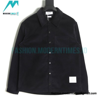 Thom Browne - 22 New Corduroy Long-sleeved Shirt