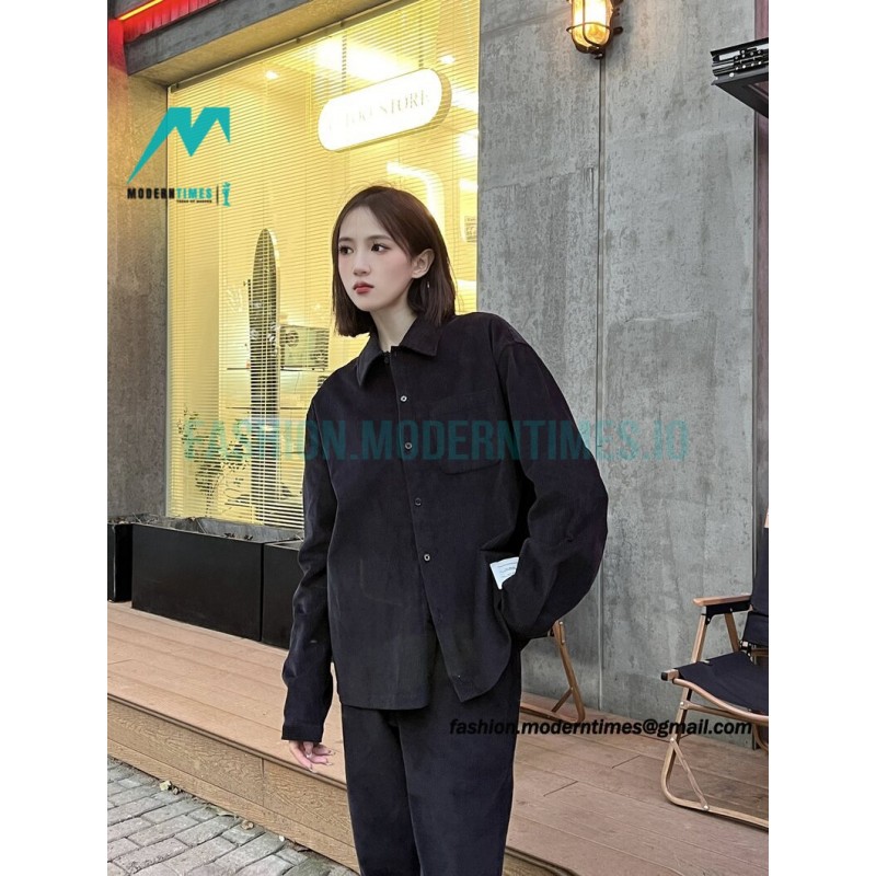 Thom Browne - 22 New Corduroy Long-sleeved Shirt