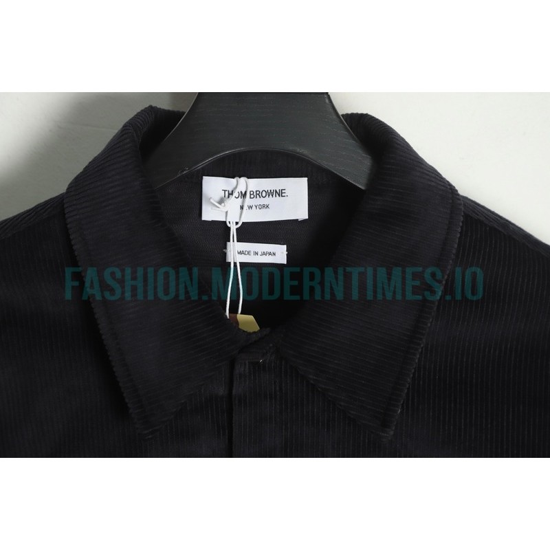 Thom Browne - 22 New Corduroy Long-sleeved Shirt
