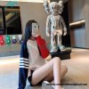 Thom Browne - Classic Patchwork Yarn-dyed Crewneck Long Sleeve
