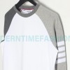 Thom Browne - Classic Patchwork Yarn-dyed Crewneck Long Sleeve
