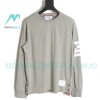 Thom Browne - Four-bar Crewneck Long Sleeves