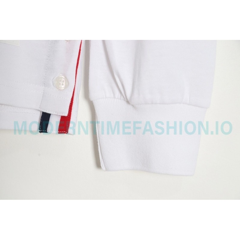 Thom Browne - Four-bar Crewneck Long Sleeves