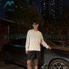 Thom Browne - Four-bar Crewneck Long Sleeves