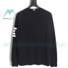Thom Browne - Four-bar Crewneck Long Sleeves