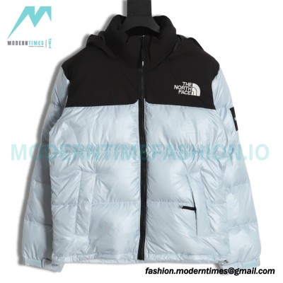 The North Face - 23FW Novelty Nuptse 1996 Bright Top Cuffs Large Check Down Jacket
