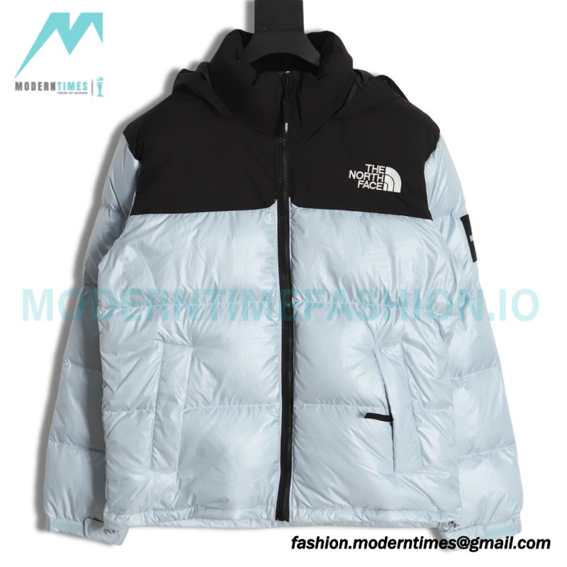 The North Face - 23FW Novelty Nuptse 1996 Bright Top Cuffs Large Check Down Jacket