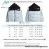The North Face - 23FW Novelty Nuptse 1996 Bright Top Cuffs Large Check Down Jacket