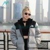 The North Face - 23FW Novelty Nuptse 1996 Bright Top Cuffs Large Check Down Jacket