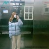 The North Face - 23FW Novelty Nuptse 1996 Bright Top Cuffs Large Check Down Jacket