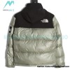The North Face - 23FW Novelty Nuptse 1996 Bright Top Cuffs Large Check Down Jacket