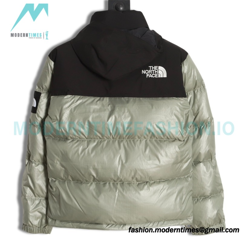 The North Face - 23FW Novelty Nuptse 1996 Bright Top Cuffs Large Check Down Jacket