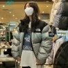 The North Face - 23FW Novelty Nuptse 1996 Bright Top Cuffs Large Check Down Jacket